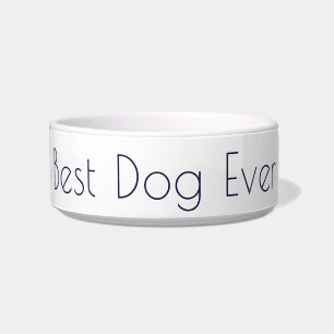 Best Dog Ever Gifts for Dogs Kerstblauw Voerbakje