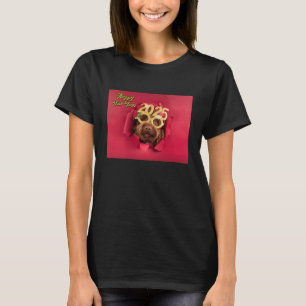 Best Dog Ever Paw Prints Custom Schattigee Huisdie T-shirt