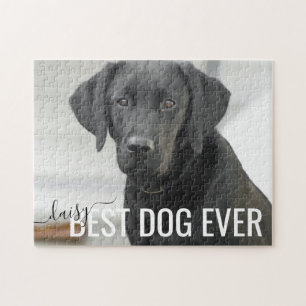 Best Dog Ever Personal Name Pet Photo Legpuzzel