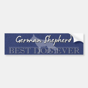 Best Dog German Shepherd Bumpersticker