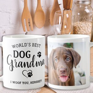 Best Dog Grandma Specialized Pet Photo ter wereld Koffiemok