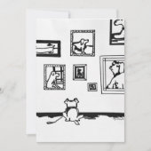 Best Dog Line Drawing by Willowcatdesigns Bedankkaart (Voorkant)