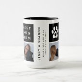 Best Dog Ma 4 x Photo Collage Grid Mok (Midden)