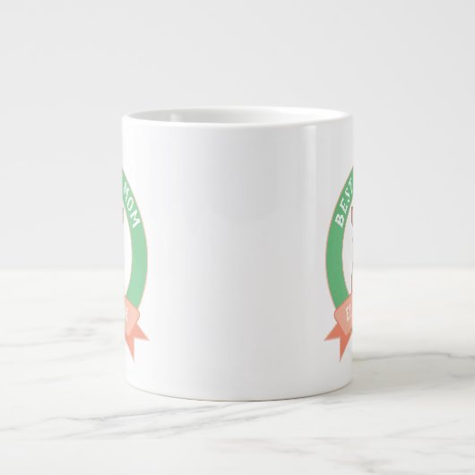 Best Dog Ma Ever Funny French Bulldog Puppy Dog Grote Koffiekop (Voorkant)