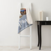 Best Dog Ma Gray 4 Foto Collage Sherpa Deken (In situ)