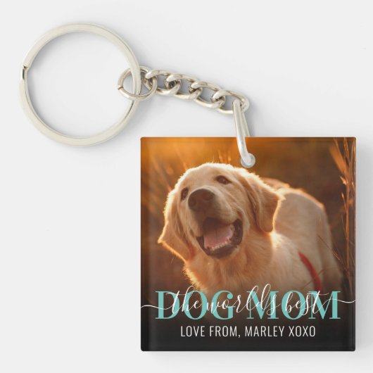 Best Dog Mam 2 Foto Sleutelhanger (Voorkant)