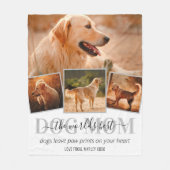 Best Dog Mam 4 Foto Fleece Deken (Voorkant)