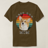 Best Dog Mam Corgi T-shirt (Design voorkant)