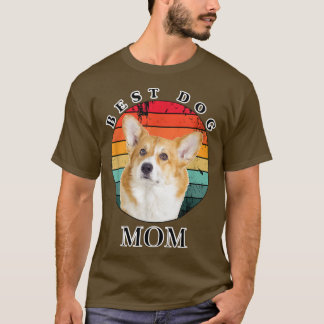 Best Dog Mam Corgi T-shirt