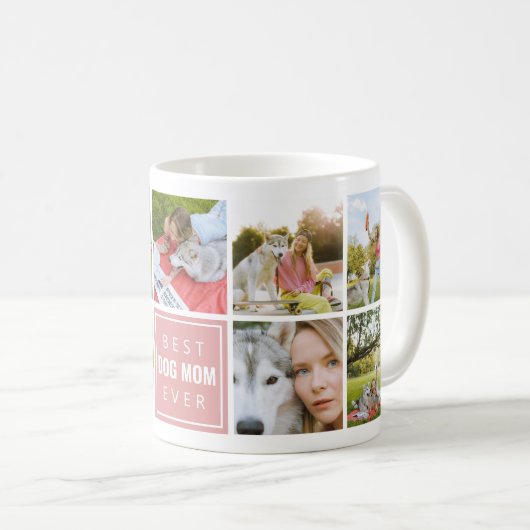 Best Dog Mam Ever Coffee Mok (Voorkant rechts)
