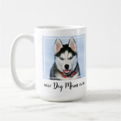 Best Dog Mam Ever Custom Pet Foto Koffiemok (Links)