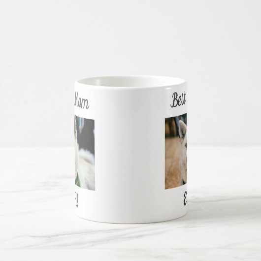 Best Dog Mam Ever Foto Koffiemok (Center)