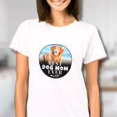 Best Dog Mam Ever Foto T-shirt