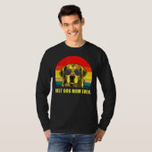 Best Dog Mam Ever Golden Retriever T-shirt (Voorkant volledig)