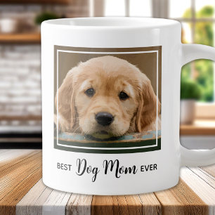Best Dog Mam Ever Pet Foto Grote Koffiekop
