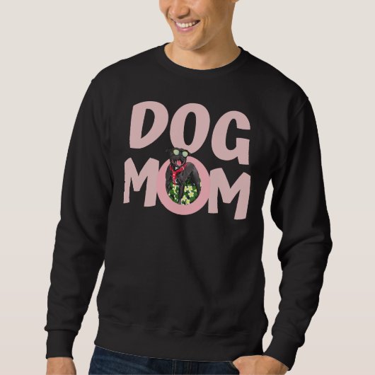 Best Dog Mam Ever Pitbull Trui (Voorkant)