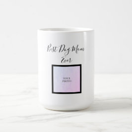 Best Dog Mam Ever Script Dog Owner met Foto Koffiemok