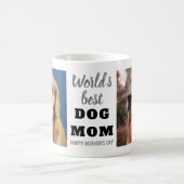Best Dog Mam Moederdag 2 Foto Koffiemok (Center)