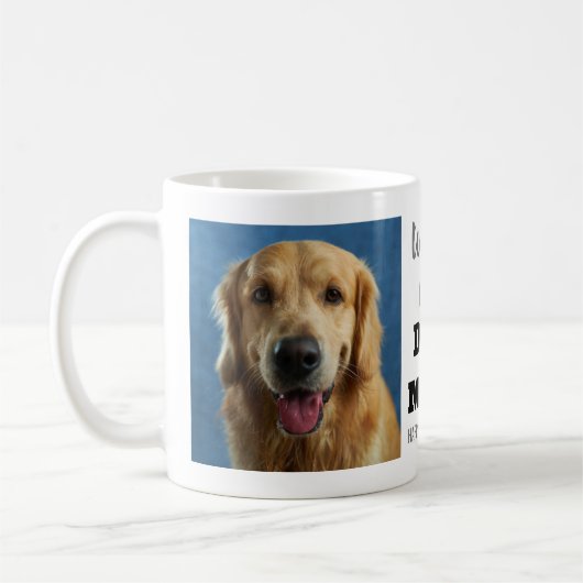 Best Dog Mam Moederdag 2 Foto Koffiemok (Links)