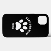 Best Dog Mam ooit aangepaste tekst op maat Case-Mate iPhone Case (Achterkant (horizontaal))