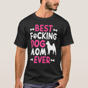 Best Dog Mam ooit American Akita Inu T-shirt