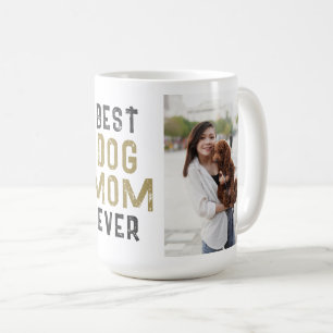 Best Dog Mam ooit Eigenaar Pet 2 Foto's Koffiemok