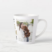 Best Dog Mam ooit Eigenaar Pet 2 Foto's Latte Mok (Rechts)