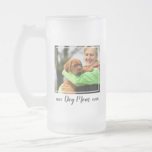 Best Dog Mam ooit foto Matglas Bierpul (Links)