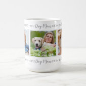 Best Dog Mam ooit Persoonlijk 3 Pet Foto Koffiemok (Center)