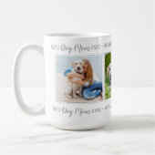 Best Dog Mam ooit Persoonlijk 3 Pet Foto Koffiemok (Links)