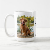 BEST Dog Mam ooit Persoonlijk Pet 2 Fotokoffie Koffiemok (Links)