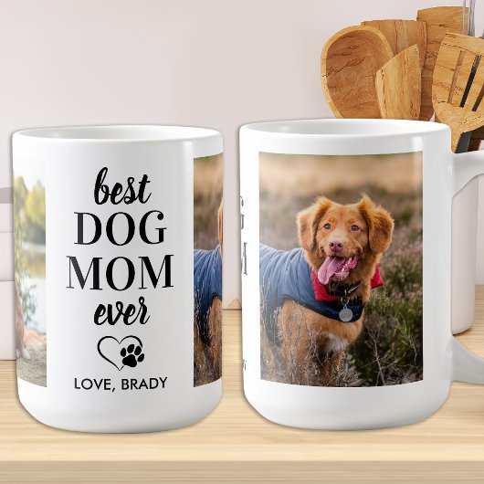 BEST Dog Mam ooit Persoonlijk Pet 2 Fotokoffie Koffiemok