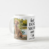 BEST Dog Mam ooit Persoonlijke foto 2 Koffiemok (Voorkant links)