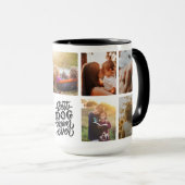Best Dog Mam ooit Persoonlijke Foto Collage Mok (Voorkant rechts)