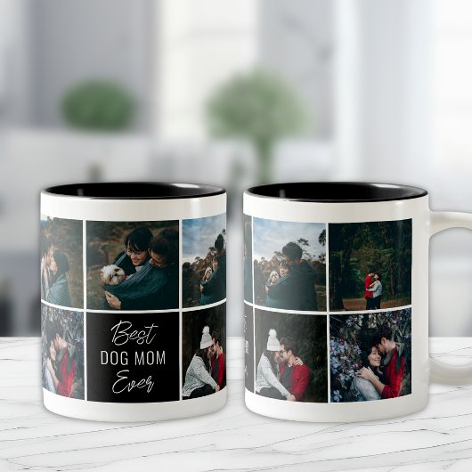 Best Dog Mam ooit Persoonlijke Fotokoffie Mok