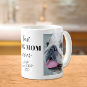 Best Dog Mam ooit Persoonlijke Fotonamen Koffiemok