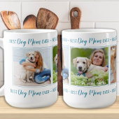 Best Dog Mam ooit Photo Collage Coffee Mok