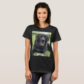 Best Dog Mam ooit Photo Fun Cute Puppy Pet T-shirt (Voorkant volledig)