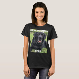 Best Dog Mam ooit Photo Fun Cute Puppy Pet T-shirt