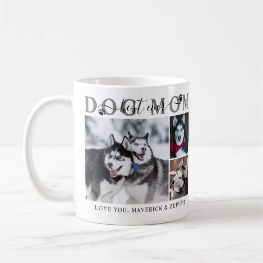 Best Dog Mam ooit Script Name 3 Photos Koffiemok (Links)