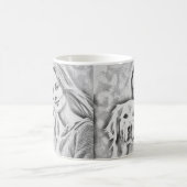 Best Dog Mam ooit twee Foto Koffiemok (Center)