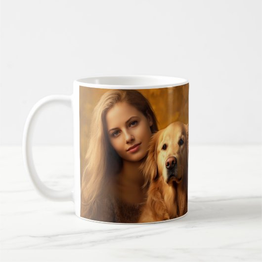 Best Dog Mam ooit twee Foto Koffiemok (Links)