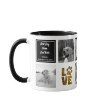 Best Dog Mam Pap PHOTO COLLAGE CEFFING LOVE DOGS