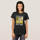 Best Dog Mam Persoonlijke foto van beste huisvader T-shirt (Voorkant volledig)
