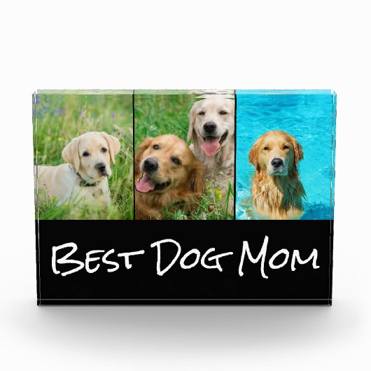 Best Dog Mam Photo Block Fotoblokken (Voorkant)