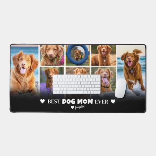 Best Dog Mam Photo Bureaumat (Keyboard & Muis)