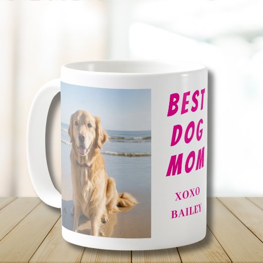 Best Dog Mam Photo Koffiemok