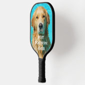Best Dog Mam Photo Pickleball Paddle (Links)