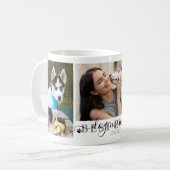 Best Dog Mam script 3 Fotoafdrukken Koffiemok (Voorkant links)