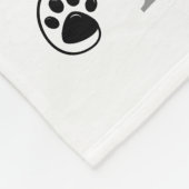 Best Dog Mam script 4 Photo Collage Paprints Fleece Deken (Hoek)